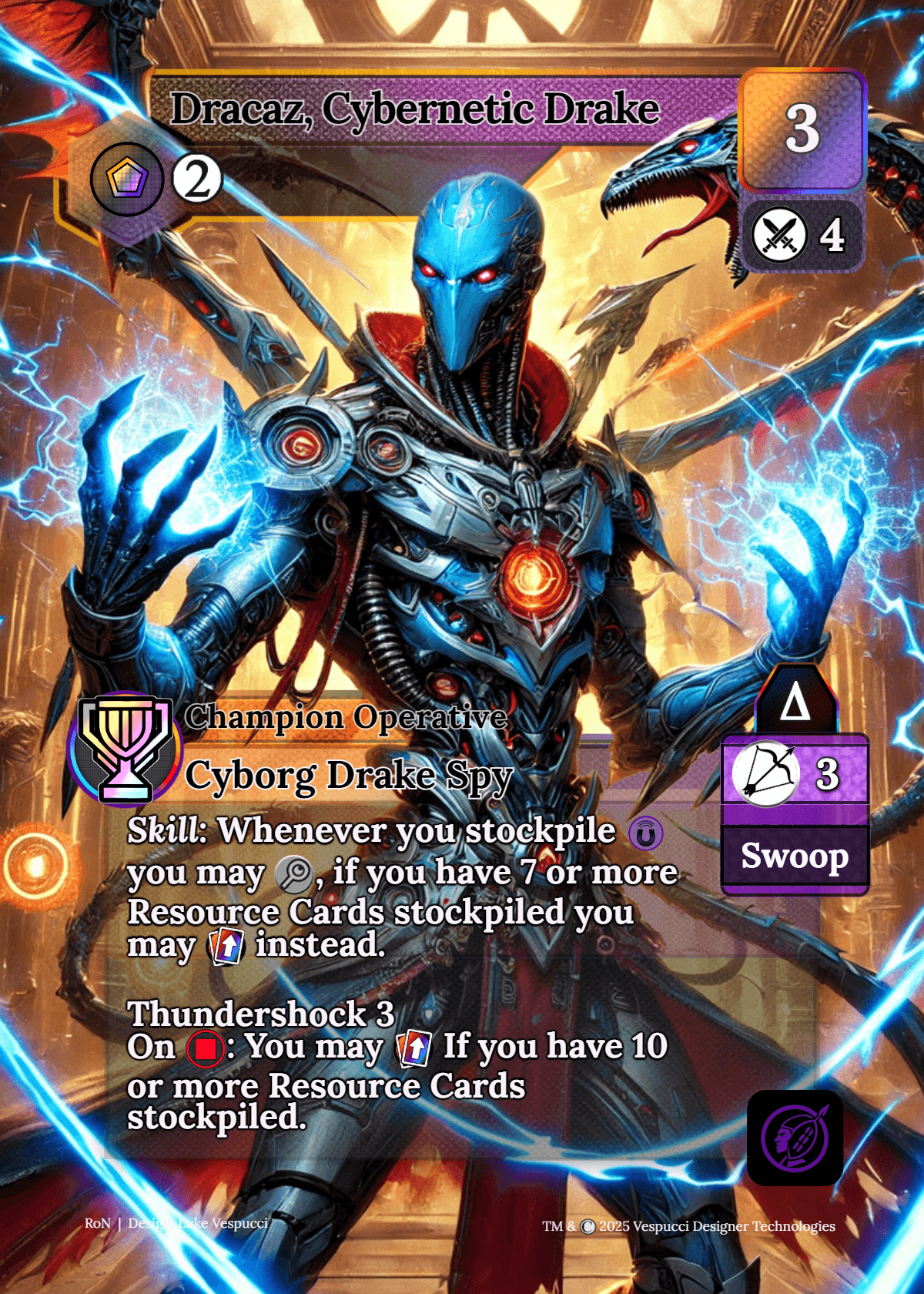Dracaz, Cybernetic Drake