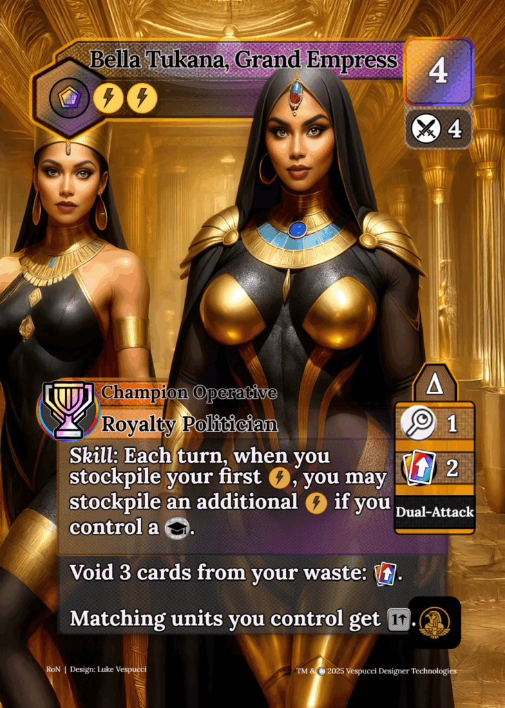 Bella Tukana, Grand Empress