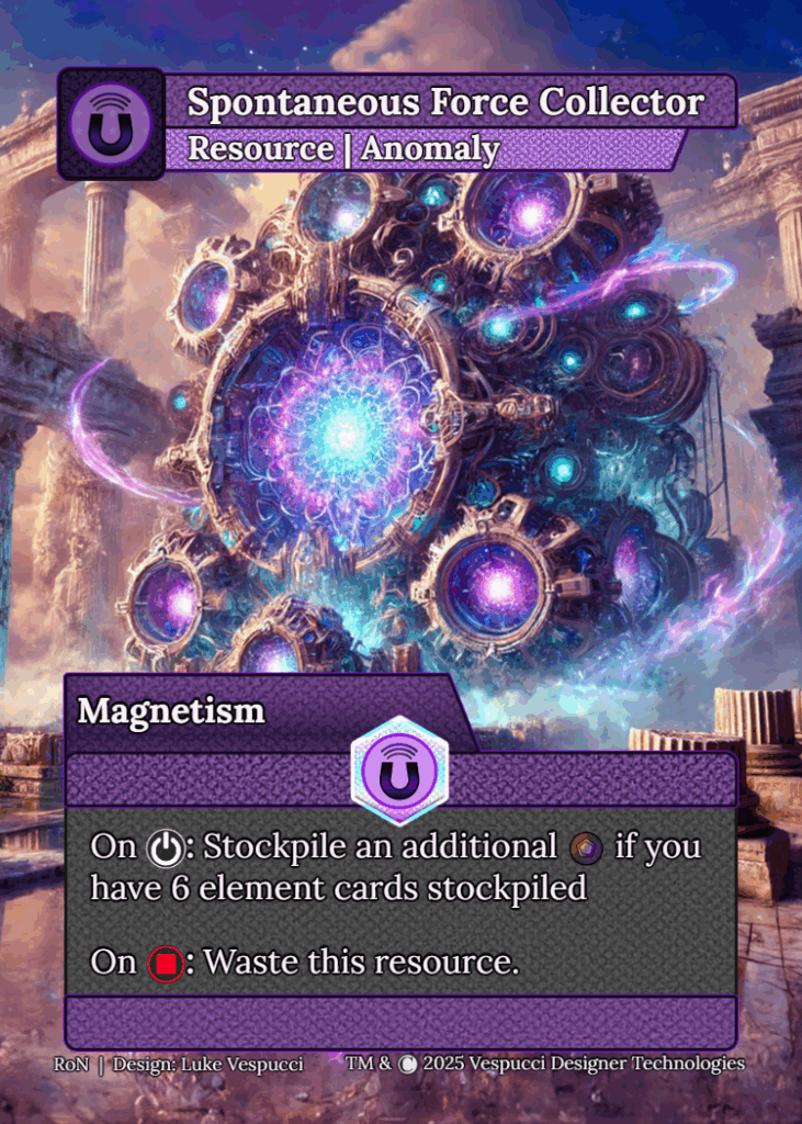 Spontaneous Force Collector