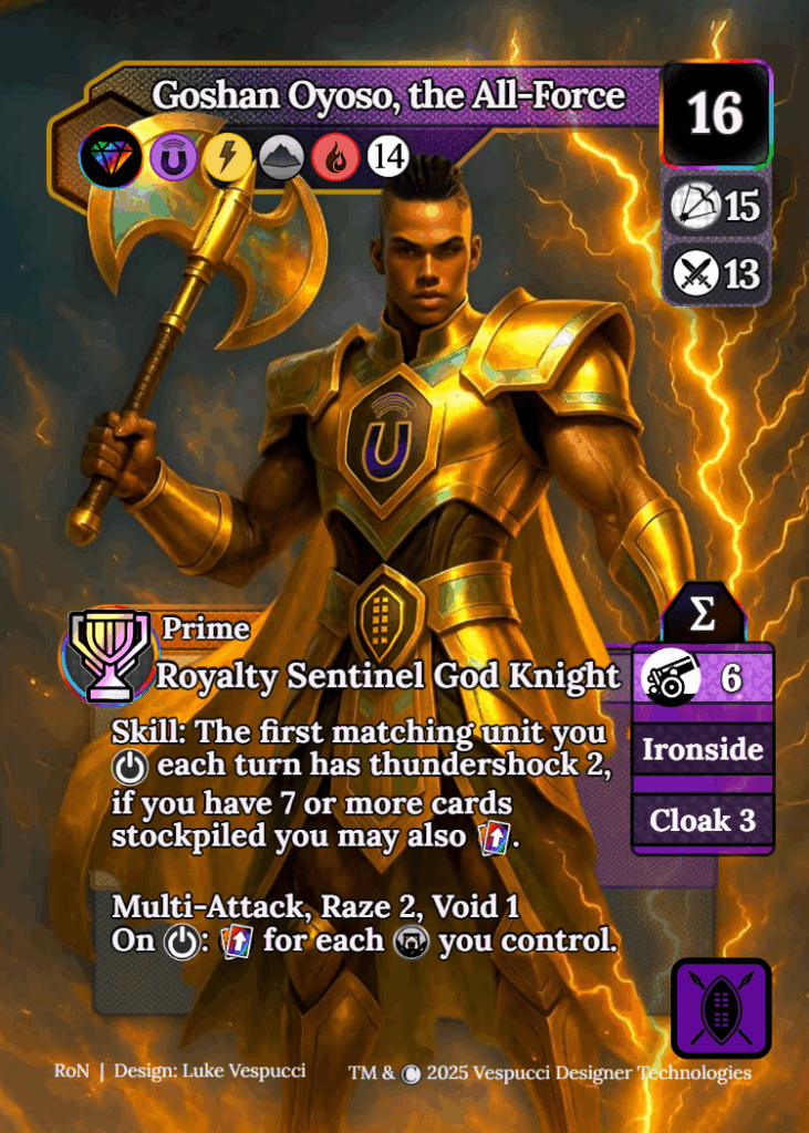 Goshan Oyoso, the All-Force