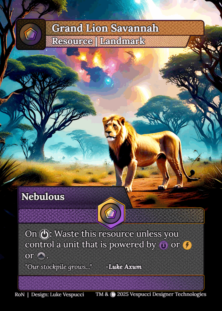 Grand Lion Savannah