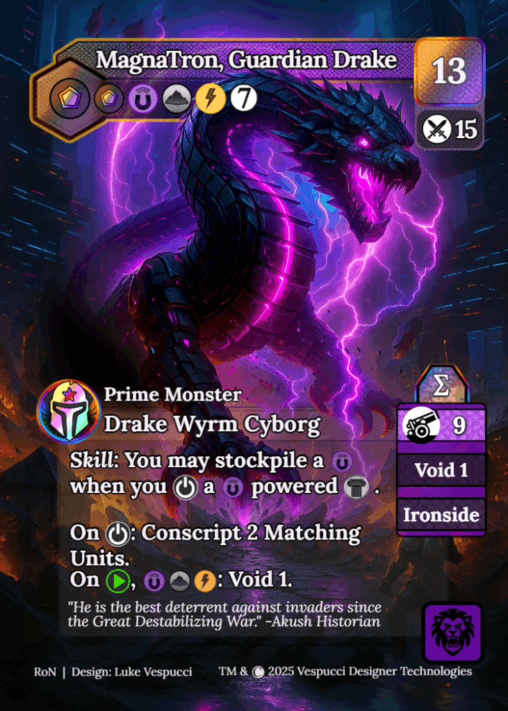 MagnaTron, Guardian Drake