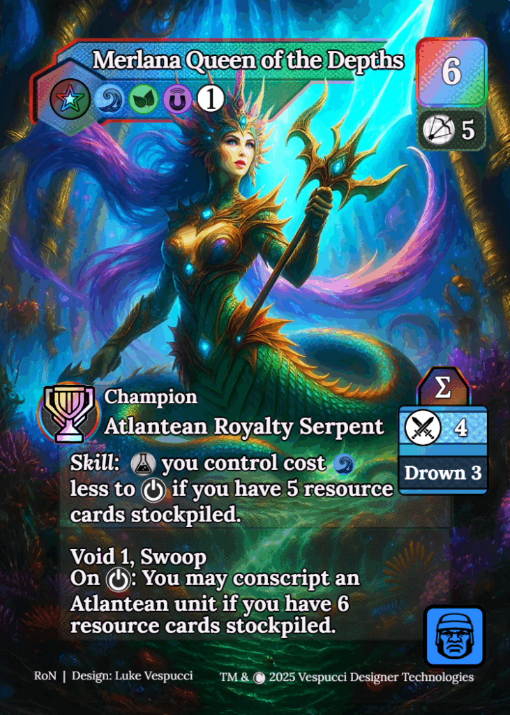 Merlana Queen of the Depths