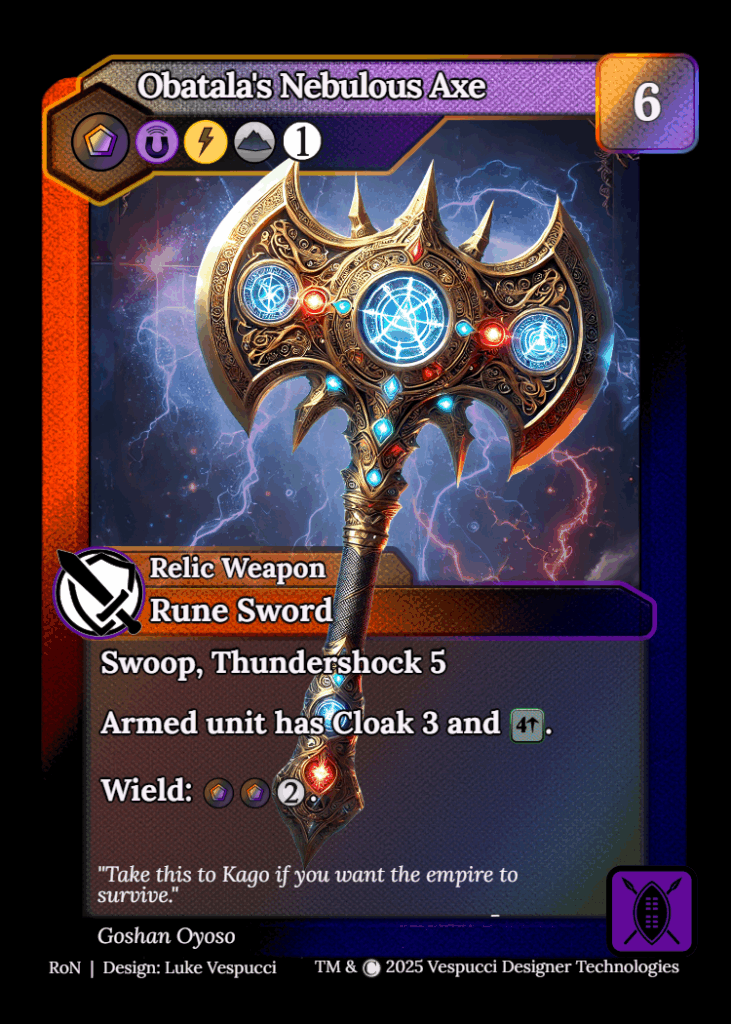 Obatala's Nebulous Axe