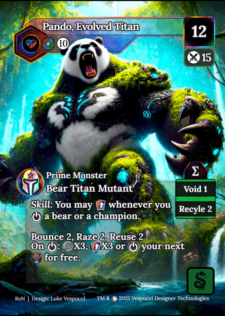 Pando, Evolved Titan