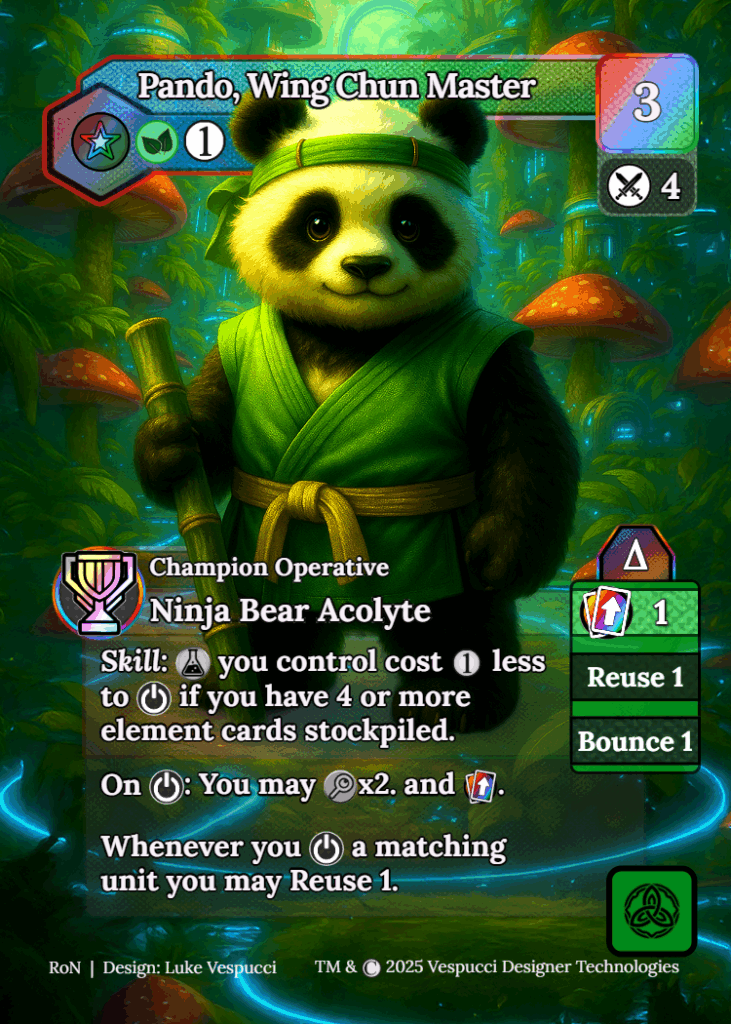 Pando, Wing Chun Master