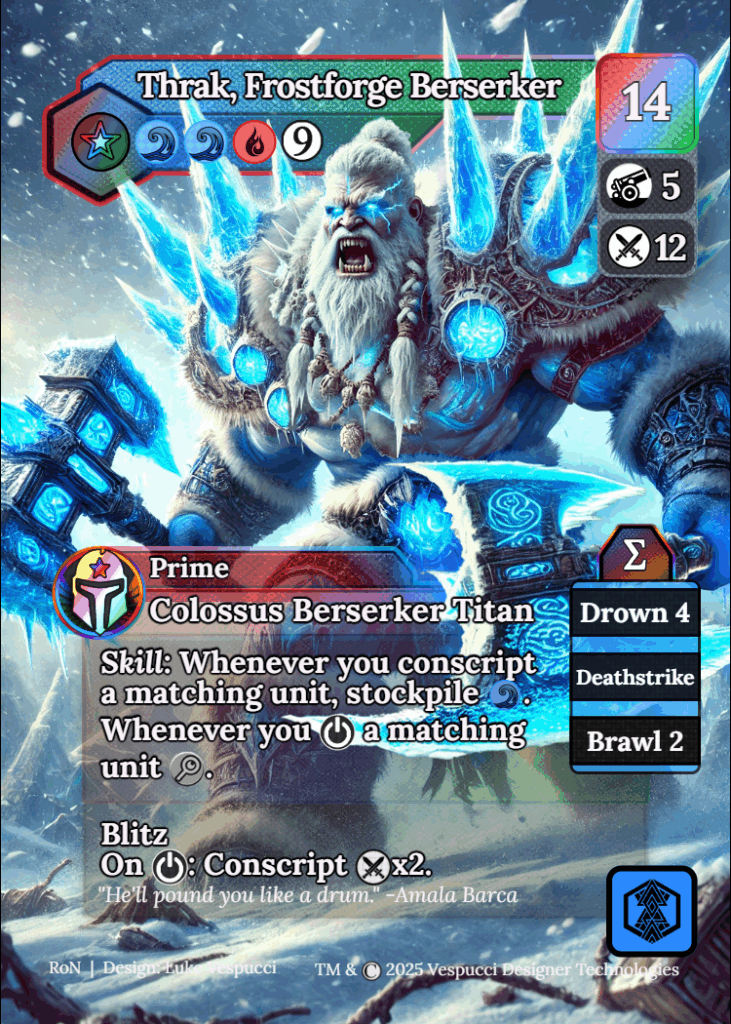 Thrak, Frostforge Berserker