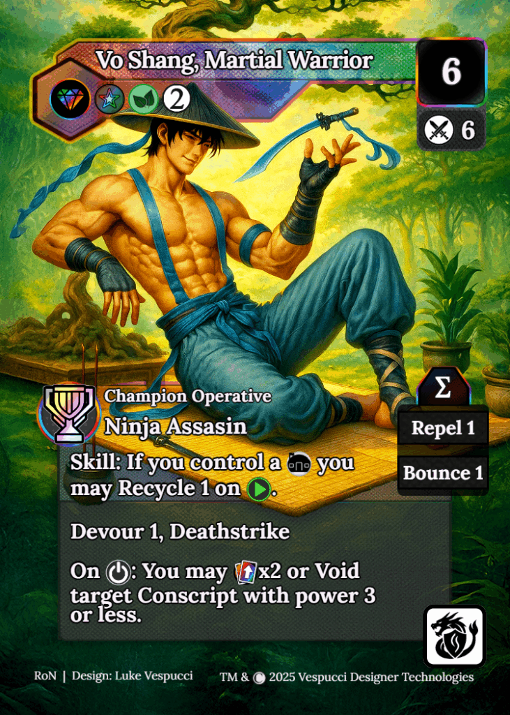 Vo Shang, Martial Warrior