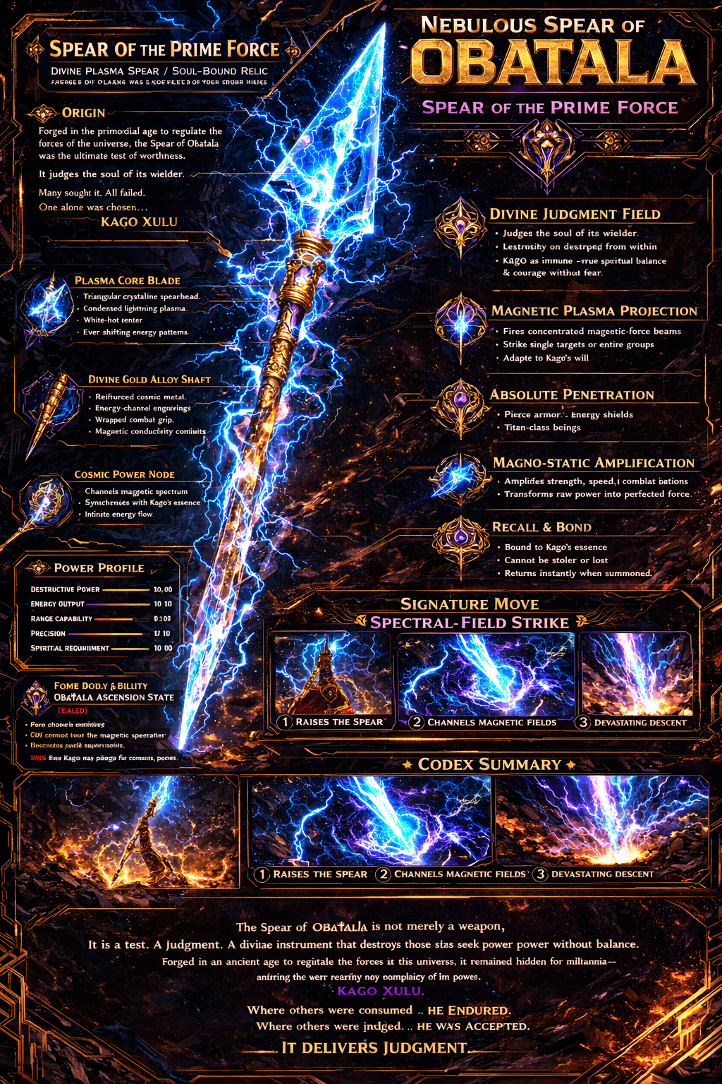Nebulous Spear of Obatala