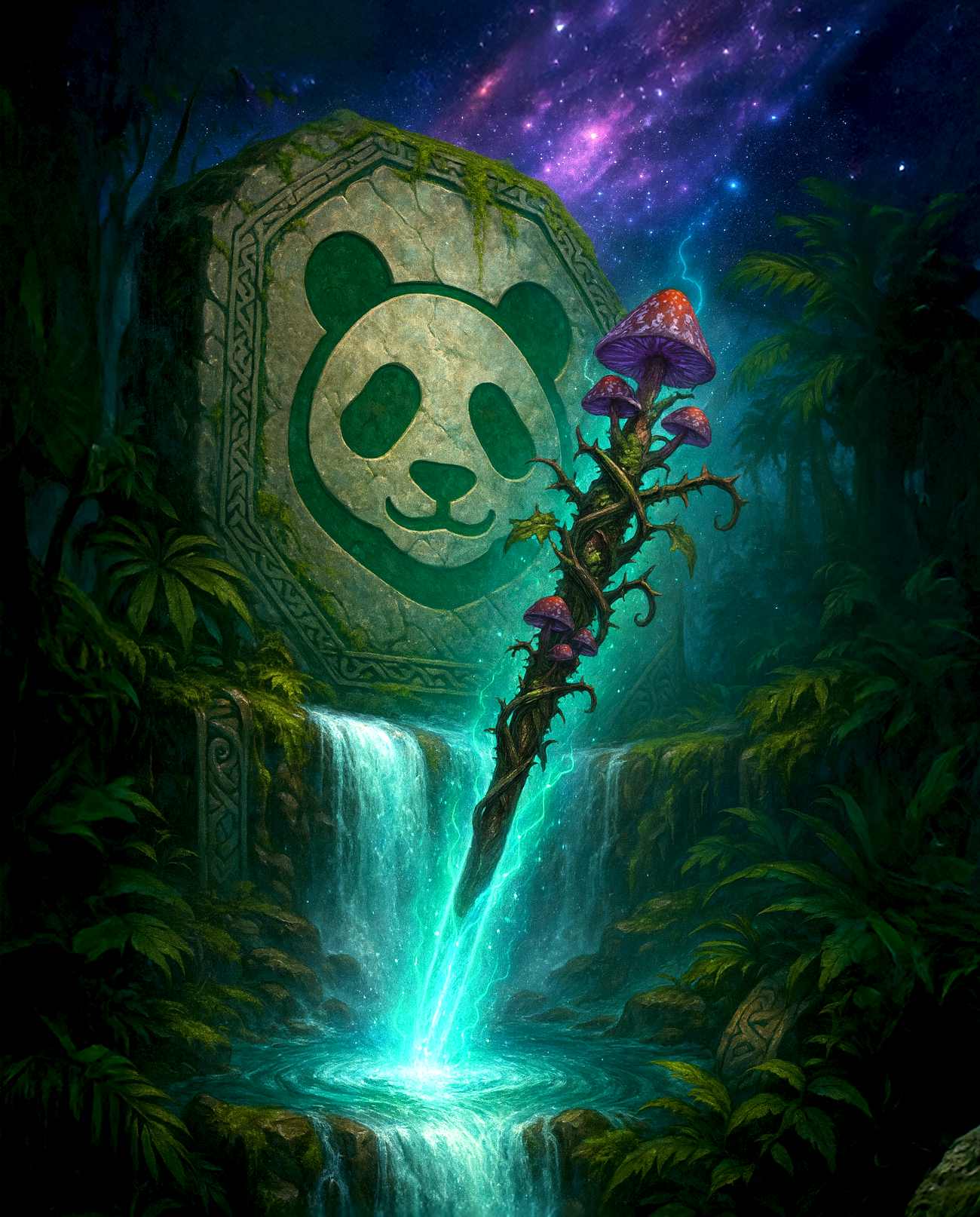 Elder Panda Staff