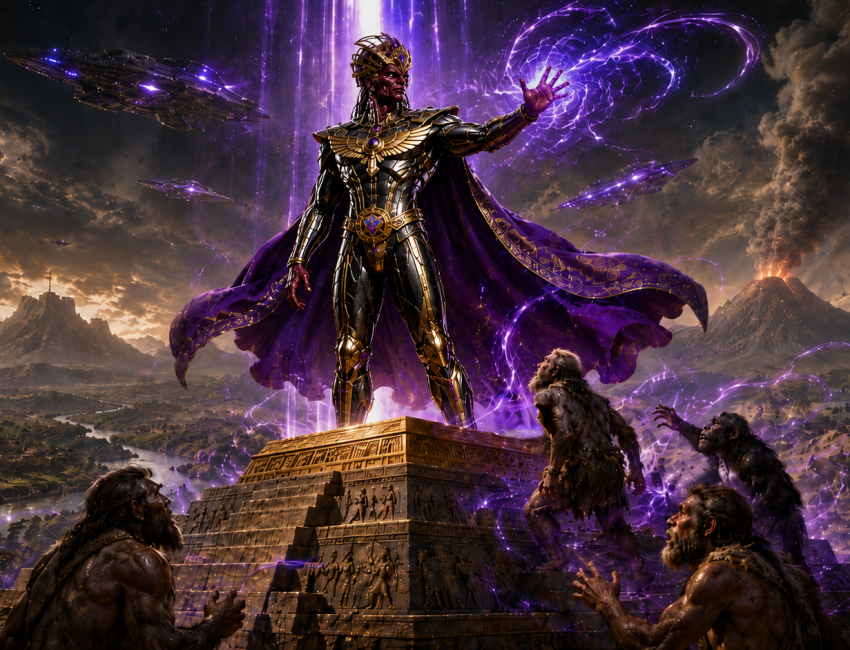 Anunnaki arrive on Earth